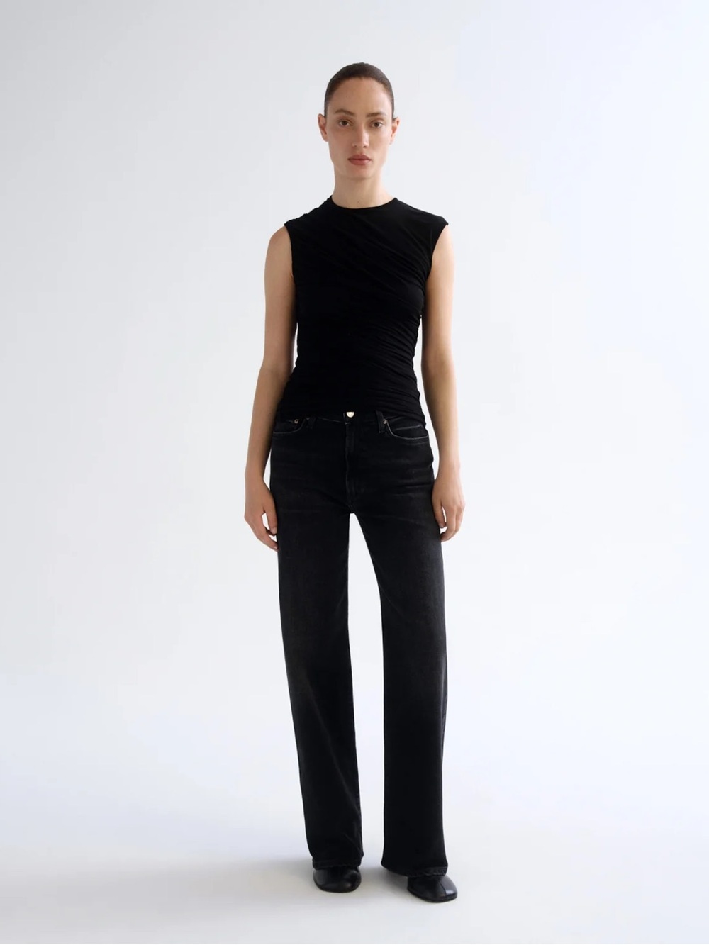 AGOLDE Harper Straight Leg Jeans in Hush size 26